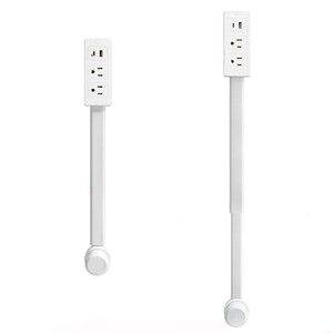 Nieuwkomer 180 Graden Rotatie Gemakkelijk Toegang Multi-Plug Stopcontact Extender Voor Hotels Slaapkamer Garages - Product Image 1
