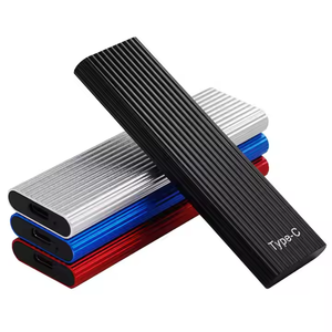 حافظة ألومنيوم sd USB محمولة من شركة تصنيع المعدات الأصلية NGFF NVME حاوية محركات أقراص صلبة <span class=keywords><strong>M</strong></span>.2 إلى 2 T للكمبيوتر المحمول وhdf - Product Image 6