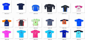OEKO-TEX BSCI FAMA 300pcs Customized Boy Sunsuits UV Rashguard <strong>Shirt</strong> Anti-UV Children Rashie Boy Swim <strong>Tee</strong> - Product Image 2