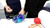 Gant de rééducation électrique pour la main, dispositif robotique d'entraînement des doigts, matériau PVC, garantie 2 ans, thérapie de récupération post-AVC QIJIa