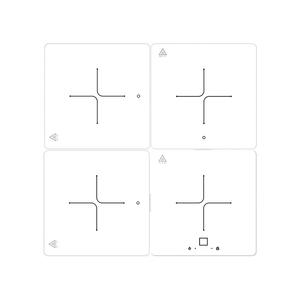 Plaque chauffante intelligente carrée modulaire électrique 220V en plastique isolé pour réchauffer les aliments dans la cuisine et la salle à manger - Product Image 2