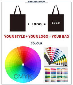 Bolsa de lona de algodón personalizada de gran capacidad para bolsas de compras reutilizables - Product Image 3