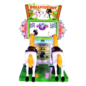 Carnevale elettrico a gettoni golden sport royal west cowboy arcade simulatore interattivo per bambini macchina da gioco di corse di cavalli - Product Image 6