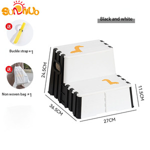 Sunnuo Bán Chạy Ghế Đẩu Gấp 2 Bậc Chống Trượt Trong Nhà Và Ngoài Trời Cho Trẻ Em - Product Image 6