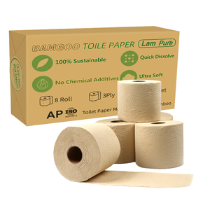 Lampure tre giấy biểu tượng tùy chỉnh chất lượng cao thân thiện với môi 3 ply số lượng lớn mô 2 ply mềm tính năng bán buôn giấy vệ sinh - Product Image 1