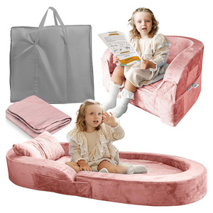 Colchón plegable de espuma viscoelástica para niños, 20 mm de grosor, tipo cuadrado grande, cama portátil para niños mayores de 4 años con bolsa de almacenamiento - Product Image 1