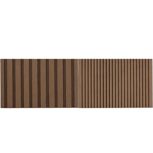 Ván Ngoài Dễ Dàng Cài Đặt <span class=keywords><strong>Wpc</strong></span> Decking Ngoài Trời Matt Grooved - Product Image 4