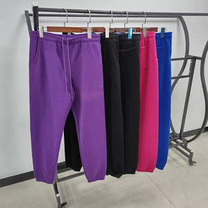 <span class=keywords><strong>Pantaloni</strong></span> da Uomo Hip Hop Personalizzati, Streetwear di Lusso, <span class=keywords><strong>Pantaloni</strong></span> Sportivi di Alta Qualità 100% Cotone Pesante con Stampa a Rilievo - Product Image 2