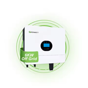 Système de stockage d'énergie Offre Spéciale <span class=keywords><strong>Growatt</strong></span> <span class=keywords><strong>SPF</strong></span> 6000ES PLUS 6kw avec Wifi <span class=keywords><strong>Growatt</strong></span> onduleur monophasé hors réseau - Product Image 1
