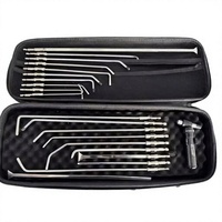 Kit d'outils PDR professionnel 20 pièces - Ensemble crochet et tige de qualité industrielle pour la réparation des bosses de grêle Garantie 1 an Fabriqué en Chine