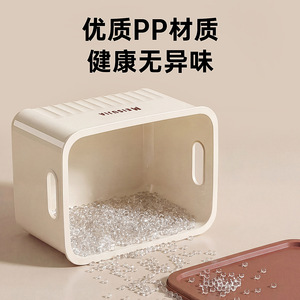 MeisuJia <b>Storage</b> Box With Lid Rectangle Covered <b>Clothes</b> Organization Cabinet Shelf <b>Storage</b> Box - Product Image 4