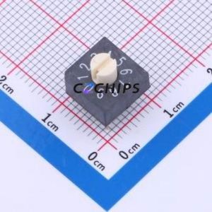 HAMR-10 Rotary Encoder Through hole Component (THT),10x10mm Switch - Product Image 1