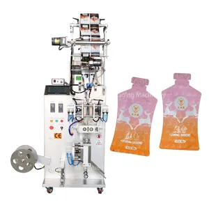 CE New Automatic sachet packing pouch mango fruit juice filling cosmetic gel lotion cream Bottle Shape Packaging Machine