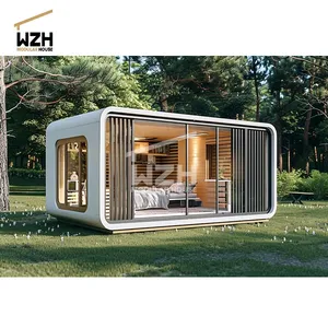 Sandwich panel houses apple container house portable luxury outdoor apple cabin office garden room apple cabin