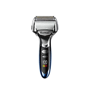 Rasoir électrique Kemei KM-3215, étanche, rechargeable par USB, affichage numérique, rasoir pour homme, corps en métal - Product Image 1
