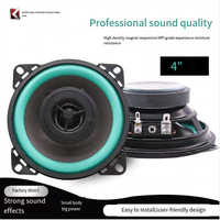 Haut-parleur coaxial de voiture 4, 5 et 6,5 pouces à simple dôme en papier pour modification audio automobile, modèles 402, 502, 602 - Vente en gros
