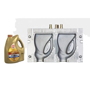 Hdpe 1liter 5L tampilan garis pelumas mesin Pelumas plastik pembuat botol ekstrusi mesin cetak tiup harga - Product Image 6