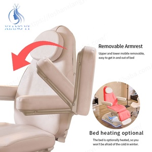 Esthéticienne Hydraulique Cils Facial Recliner Tatouage Cils Lit De Beauté Électrique Avec Moteurs - Product Image 4