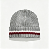 Bonnet personnalisé brodé avec logo, 100 % coton tricoté, chaud pour l'hiver, pour hommes et femmes, motif écossais de luxe, lettre, personnage de dessin animé