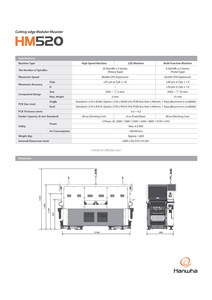 Máquina de recogida y colocación <span class=keywords><strong>SAMSUNG</strong></span> Hanwha HM520 HS de alta velocidad para línea de montaje de PCB SMT con componentes PLC centrales - Product Image 5