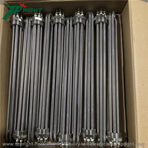 Dia 12 Mét 3kw 6kw 9kw 12KW 18KW 24KW 220V <span class=keywords><strong>380V</strong></span> Điện Sưởi Ấm Yếu Tố Cho Hơi Nước Nồi Hơi Điện - Product Image 6