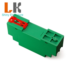 95*48*24mm küçük Din ray muhafazası montaj muhafaza elektronik Abs plastik bağlantı kutusu kablo çıkışı konut - Product Image 3