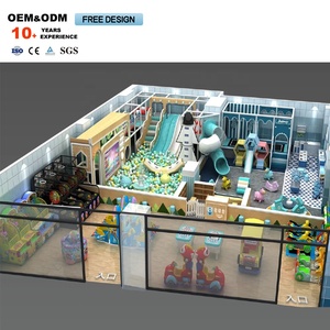 Equipo de Juegos Interior Personalizado 2025, de Color Suave, para Niños, Área de Juegos Interior - Product Image 6