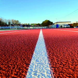 <span class=keywords><strong>IAAF</strong></span> 인증 13mm 플라스틱 조립식 고무 러닝 트랙 내구성 있는 타탄 운동 트랙 (스포츠 바닥재용) - Product Image 6