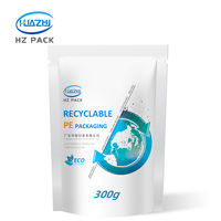 Sachet Doypack PE Écologique de Haute Qualité, Matériau Recyclable de Qualité Alimentaire, Fermeture Ziplock, pour Emballage de Snacks, Fruits Secs, Gelées et Lait