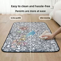 Kit de Création Artistique Lavable pour Enfants : Couverture à Colorier DIY, Jouet Créatif pour Garçons et Filles, Idéal comme Cadeau d'Anniversaire