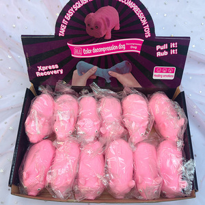 Juguete Antiestrés de Goma, Cerdo Rosa, Pug, Gadget Creativo para Aliviar el Estrés, Juguete para Liberar la Tensión - Product Image 3