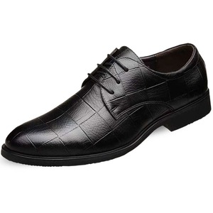 PU Leather Shoes for Men Business Casual Loafers Mens Breathable Soft Bottom Classic Moccasins Hombre Breathable Men Shoes <b>Flat</b> - Product Image 5