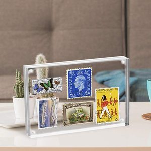 Factory Custom 4x4 4x6Inch Clear Acrylic Desktop <b>Photo</b> <b>Frame</b> <b>Double</b> Sided Acrylic Picture <b>Frame</b> - Product Image 5