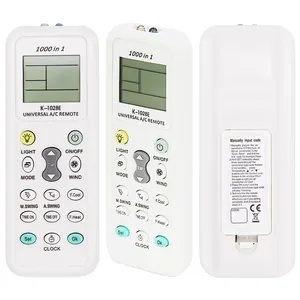 Función de temporizador de fábrica original Control universal para los controles remotos de aires acondicionados Haier, Trane y