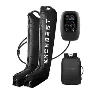2024 New Products Custom Logo Air Pump Compression Pressure Therapy Reboot Recovery Boots Full Leg Massager System Device