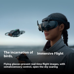 Per DJI Prosumer droni accessori occhiali da volo <span class=keywords><strong>3</strong></span> per Avata <span class=keywords><strong>2</strong></span>/Mini4Pro/Air3 finestra di scena reale esperienza immersiva - Product Image 2