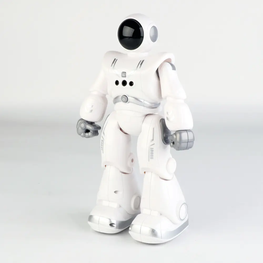 어린이 지능형 춤 로봇 장난감 유연한 적외선 원격 제어 장난감 제스처 제어 유도 로봇 LED 조명