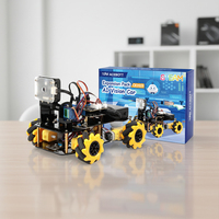 Kit de Robot Personalizado ACEBOTT con IA Visual para Automóviles, Proyecto STEM Escolar, Codificación DIY, Robot Educativo con Cámara IA ESP32 4WD para Arduino