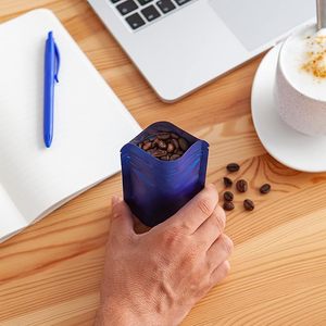 Túi Mylar với bằng chứng mùi kết thúc mờ, túi nhôm lưu trữ thực phẩm | đứng lên, có thể khóa lại, túi có thể bịt kín chân không - Product Image 2