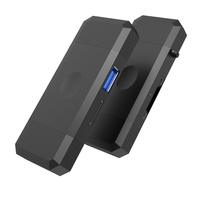 3 conectores para SDXC,Micro Compatible con Win Dows,Mac OS 3 en 1 Lector de tarjetas SD TF plegable Lectores de tarjetas de memoria