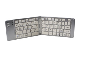 Tùy Chỉnh Mini Xách Tay Gấp Đôi Không Dây Gấp Bàn Phím Nga Arabic Tây Ban Nha Azerty Ngôn Ngữ 3 Bt Cho Bluetooth Cắt Kéo - Product Image 4