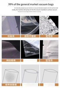 เครื่องซีลสูญญากาศแบบห้องเดียวสำหรับอุตสาหกรรม/ครัวเรือน สำหรับซีลอาหาร เนื้อสัตว์ ผลไม้ และผัก - Product Image 6