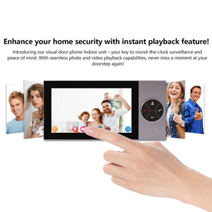 Videoportero Tuya 1080P HD con Pantalla de 7 Pulgadas, Teléfono para Puerta con Control de Acceso, Monitor y Función de <span class=keywords><strong>Manos</strong></span> <span class=keywords><strong>Libres</strong></span> - Product Image 4