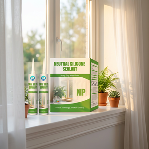 Adhésif structurel en silicone de haute qualité et haute résistance de la marque NP personnalisable, <span class=keywords><strong>ciment</strong></span> pour verre pour la construction - Product Image 1