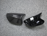Coques de rétroviseurs latéraux en fibre de carbone sèche nid d'abeille pour Infiniti Q50 Q60, accessoires de modification extérieure de voiture
