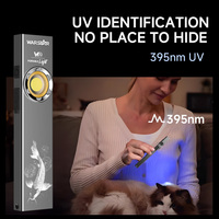 Lampe de travail ultra-mince WT9 Pro 1000LM longue portée, étanche IPX4, avec lumière rouge stroboscopique et UV, et clip magnétique pour réparation