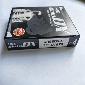 Ban đầu NGK xe máy bujias đánh lửa nến 91579 CR9EDX-S cho Yamaha fazer8 <span class=keywords><strong>fz8</strong></span> 800cc, yzf750sp 750cc OEM 9079320125 - Product Image 2