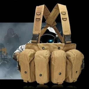 ชุดเข็มขัดยุทธวิธีรุ่นใหม่ พร้อมสายรัดปรับระดับได้ หัวเข็มขัดแบบมีช่องใส่ของ สี CP ผ้า Cordura อุปกรณ์เสริมสำหรับปืนแบบ Recon - Product Image 6