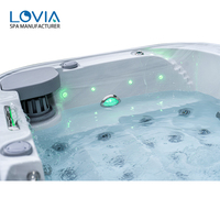 LOVIA Spa Balboa de Luxe Extérieur Haut de Gamme avec Massage et Jacuzzi, Deux Places, à Vendre