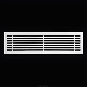 Cao cấp hợp kim nhôm đơn lớp louvers 0 ° louver Outlet trở lại lưới tản nhiệt không khí với lưới cho HVAC. - Product Image 1